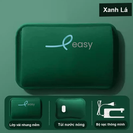 Bộ túi sưởi tay EASY xanh lá